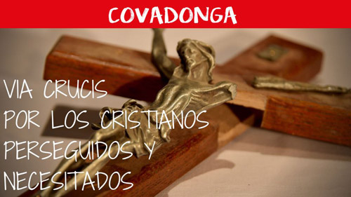 Ayuda a la Iglesia Necesitada organiza un Vía Crucis en Covadonga