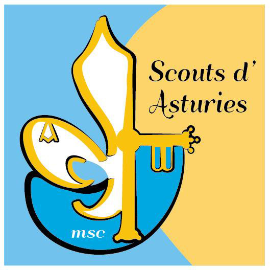 Los scouts católicos celebran San Jorge en Covadonga