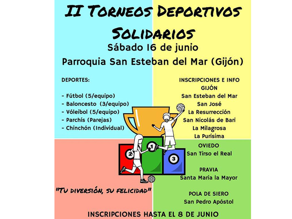 II Torneos Deportivos Solidarios
