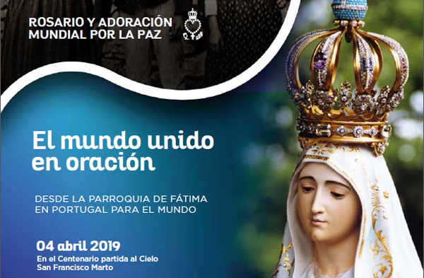 Covadonga se une al rosario por la paz de Mater Fátima este jueves