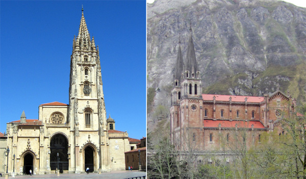 Semana Santa en la Catedral y en Covadonga