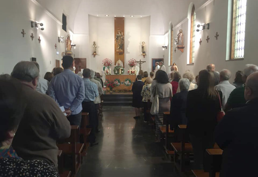 Mons. Jesús Sanz inaugura el Mes Misionero Extraordinario