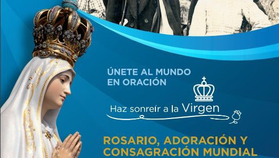 Tercer rosario mundial organizado por Mater Fátima