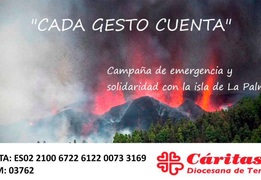 Campaña de emergencia y solidaridad con La Palma