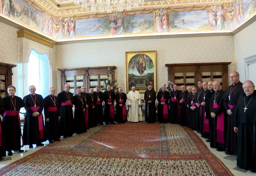 El Papa Francisco recibe a los obispos españoles en visita ad limina