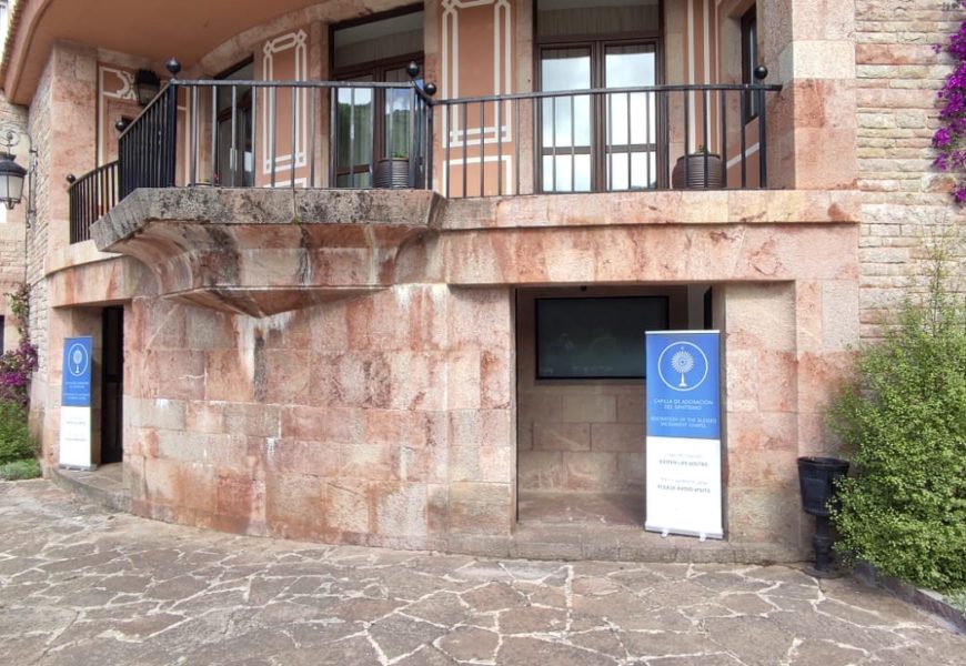 Nueva capilla de Adoración Eucarística para los visitantes, en Covadonga