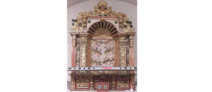 Parroquias con mucho Arte. Capilla y retablo de San Antonio de Carrea (Teverga)