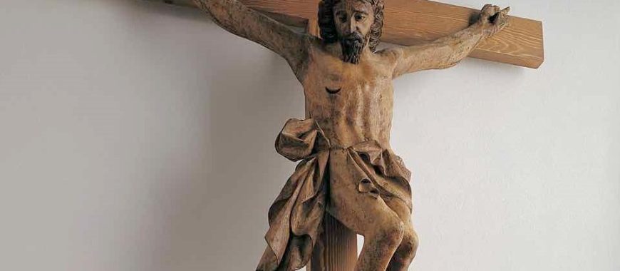 Parroquias con mucho arte. Cristo crucificado. Parroquia Santa María de Limanes (Siero)