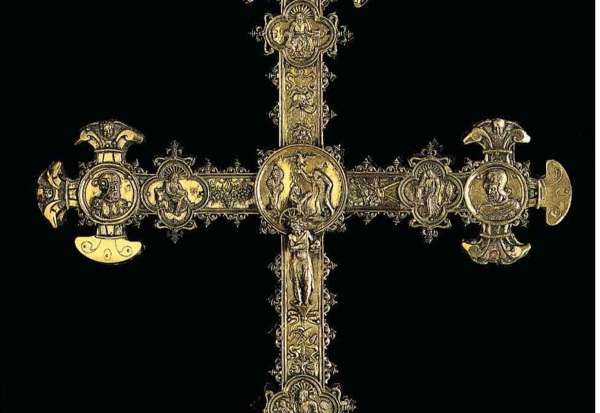 Parroquias con mucho arte. Cruz Procesional del siglo XVI, parroquia de San Juan de Santibáñez (Riomiera – Aller)