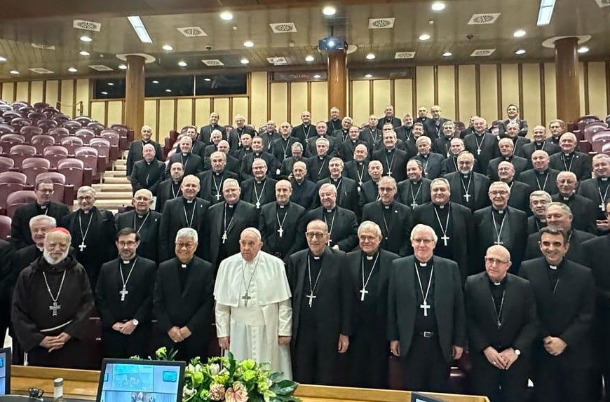 Reunión en Roma del Papa Francisco con los miembros de la Conferencia Episcopal