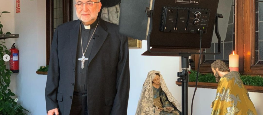 Felicitación de Navidad en vídeo de Mons. Jesús Sanz Montes