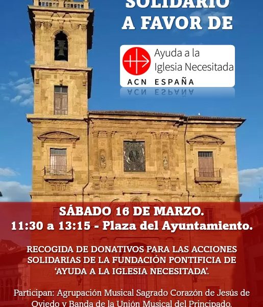 La Cofradía del Santo Entierro de Oviedo colabora con la parroquia católica de Gaza