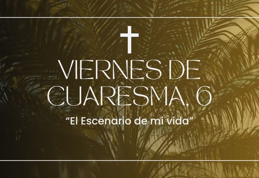 Último Viernes de Cuaresma, reflexión en vídeo de Mons. Jesús Sanz Montes